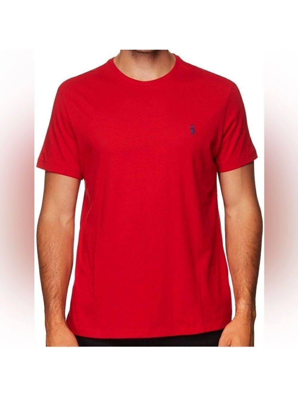 Polo Ralph Lauren Red Crew Neck Cotton